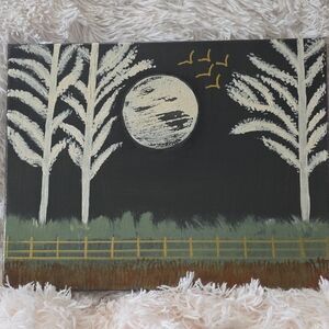 Moonlit Forest Canvas Art